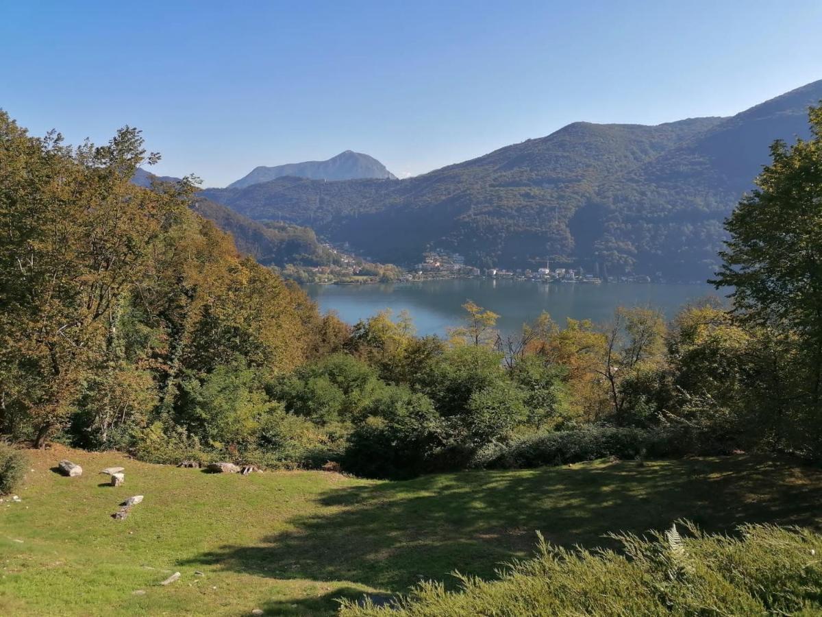 Bed and Breakfast La Finestra Sul Lago à Brusimpiano Extérieur photo